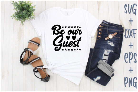 Be Our Guest: A Versatile Graphics Asset for T-Shirt Designs