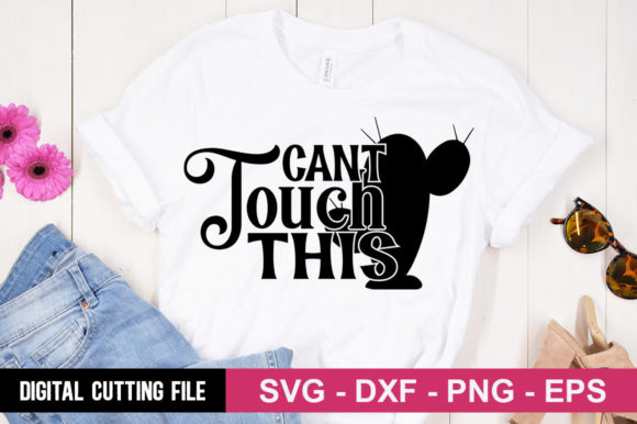 Cant Touch This: A Versatile T-Shirt Design for Blog Graphics