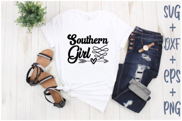 Exploring Southern Girl: A Charming Addition to T-Shirt Designs and Graphics