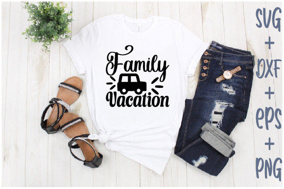 Family Vacation Graphics for Engaging T-Shirt Designs