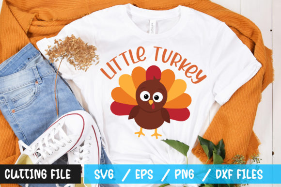 Little Turkey SVG: A Charming Addition for T-Shirt Designs and Graphics