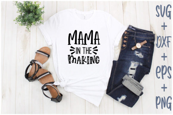 Mama in the Making: A Charming Embroidery Design