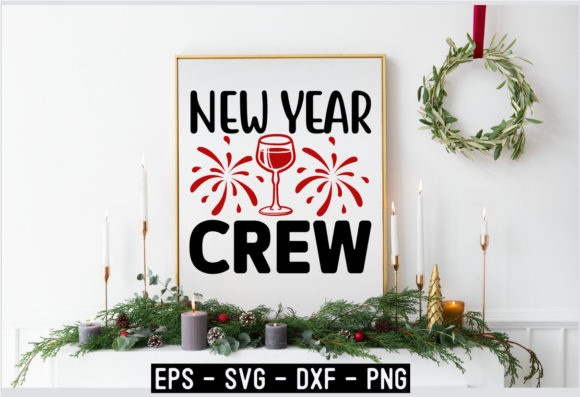 New Year SVG T-Shirt Design for 2024